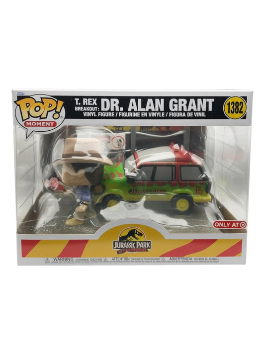 Funko Pop! Moments: Jurassic Park - T. Rex Breakout: Dr. Alan Grant
